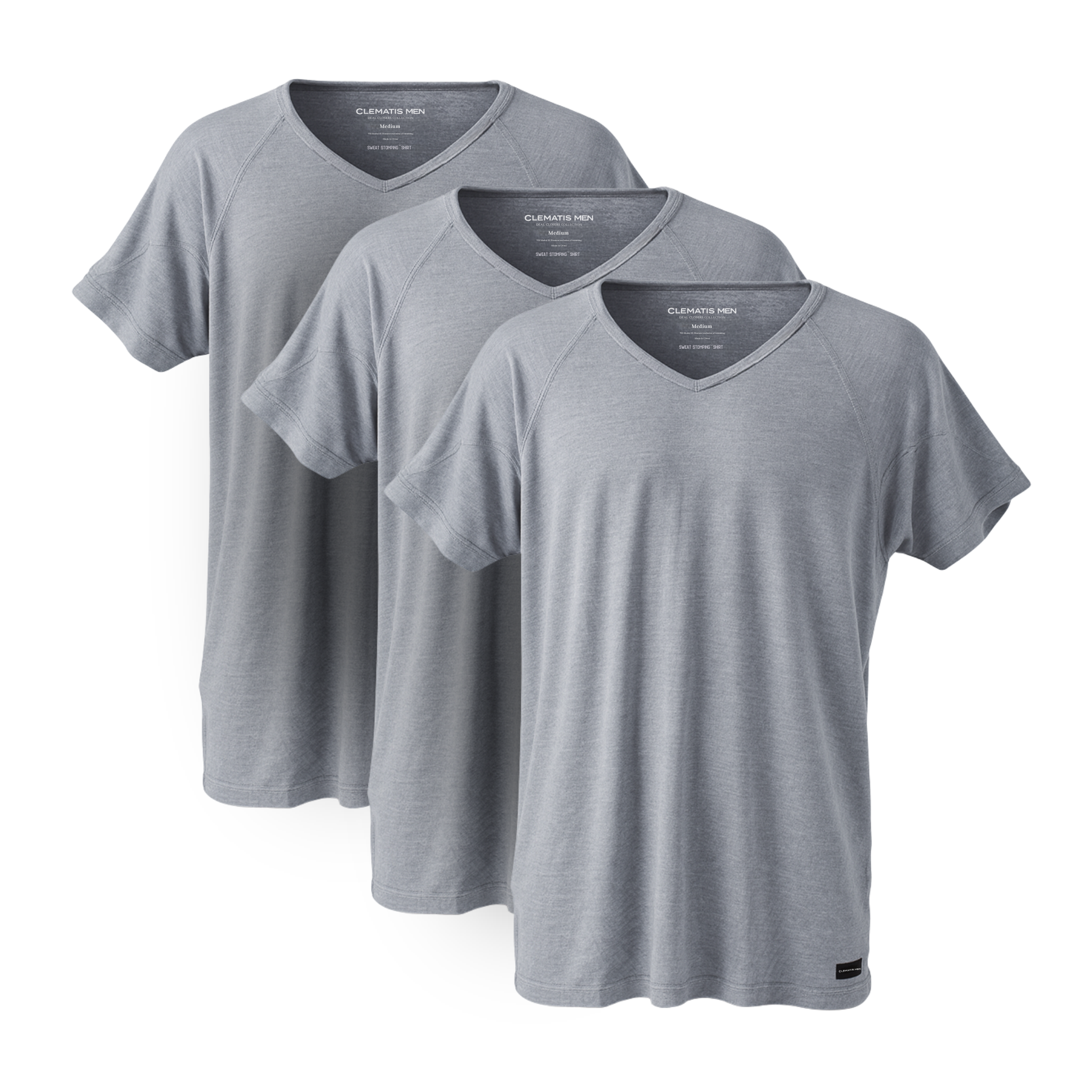 3 Pack Sweat Stomping™ Shirt