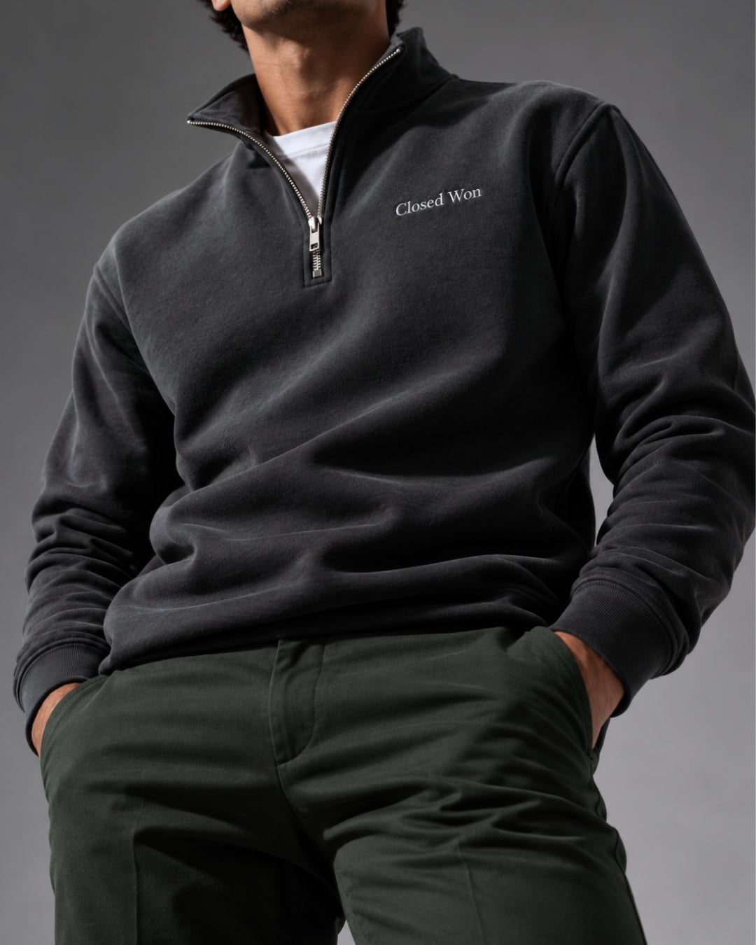 Hugh Avenue X Closers Office Quarter Zip