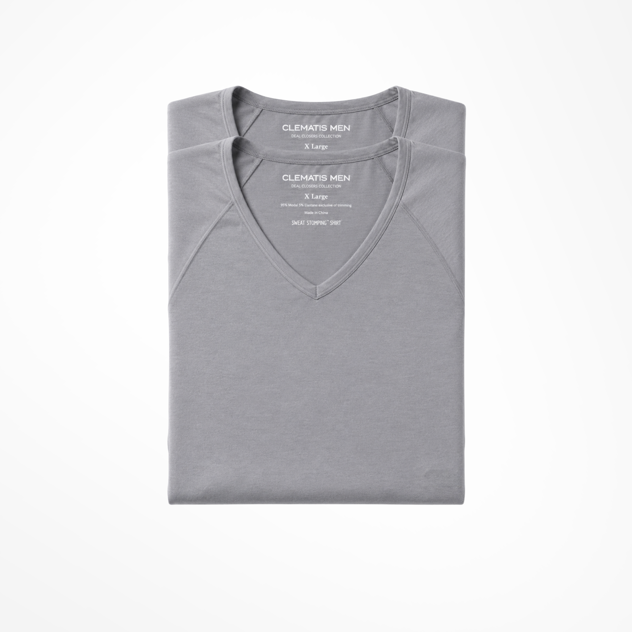 The Closer's Undershirt 2 Pack - Gray