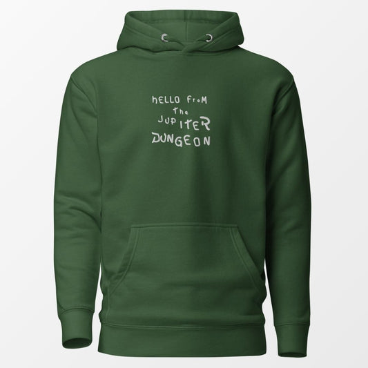 Postcard Message Jupiter Dungeon Hoodie
